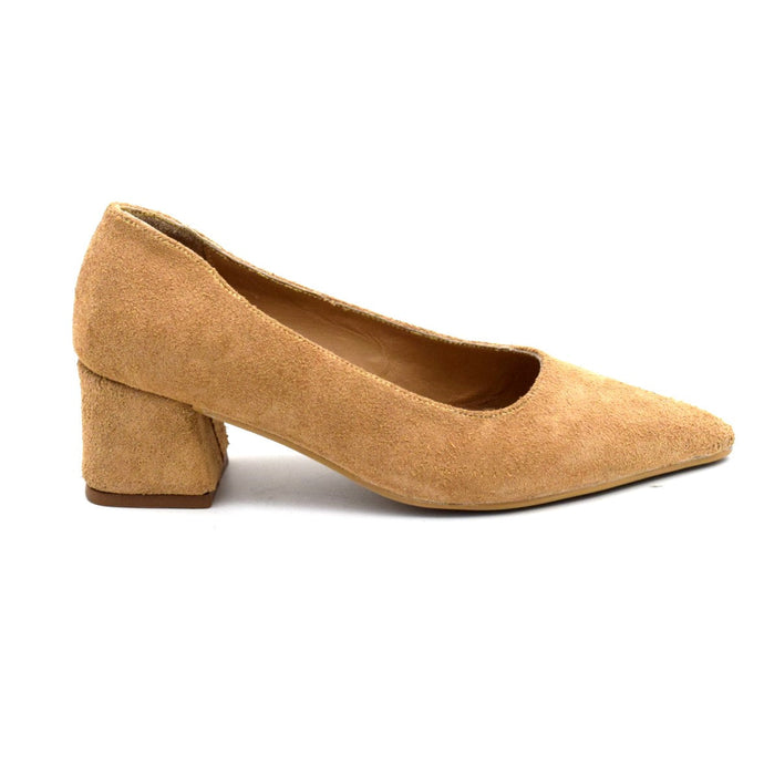 Pointed Toe Suede Pumps (3cm) SOLID essentials