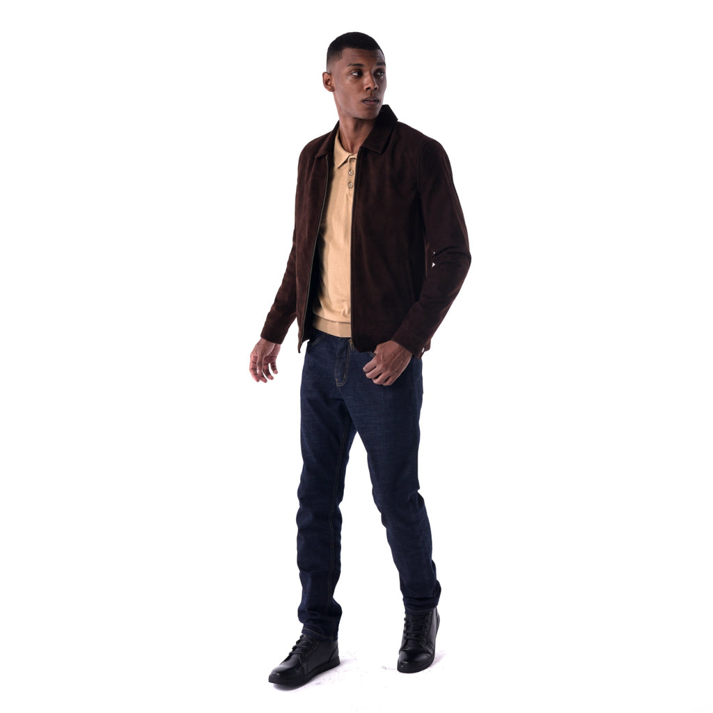 SOLID Indigo Tapered Jeans look