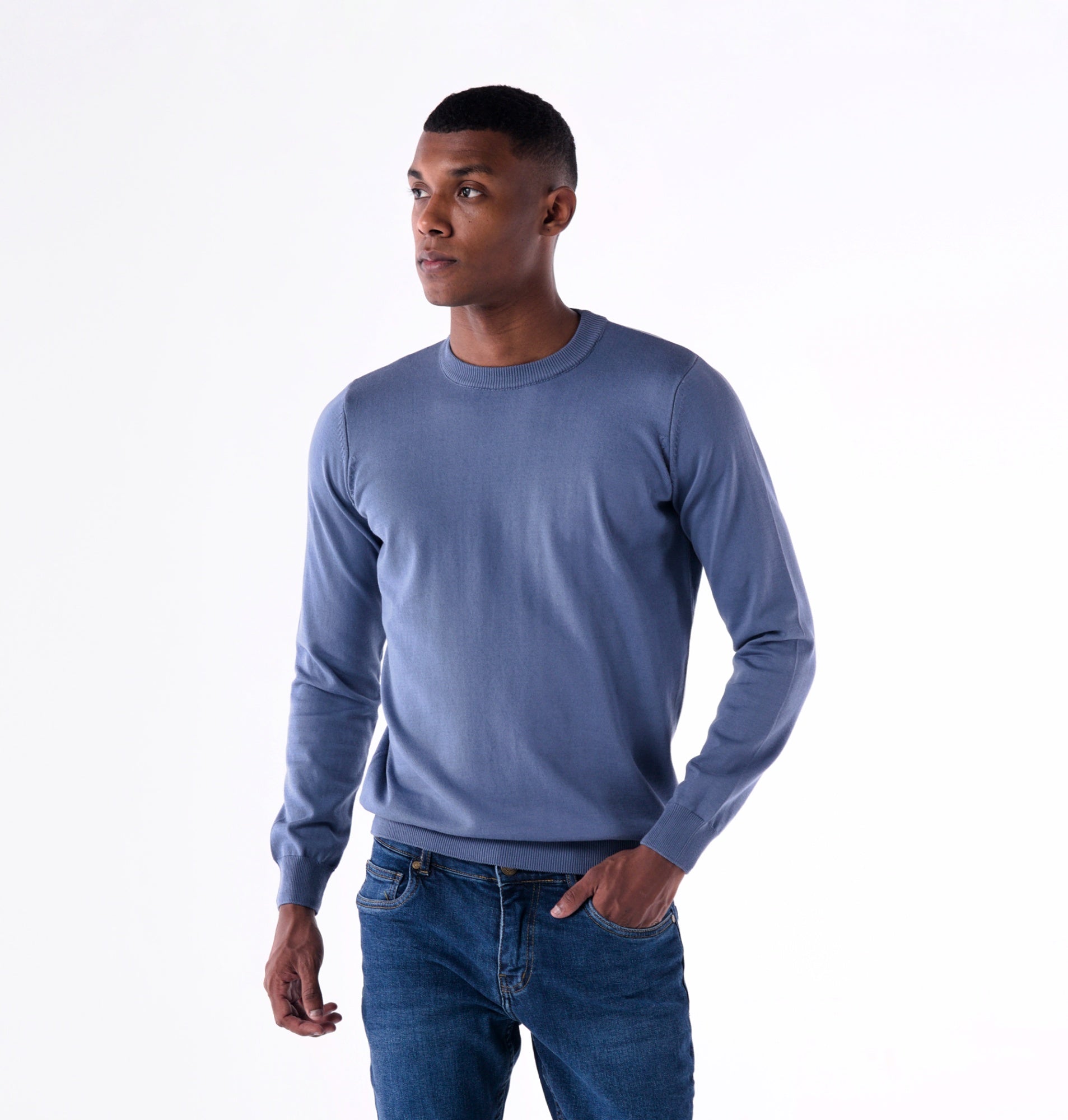 سترة SOLID Crew Pullover