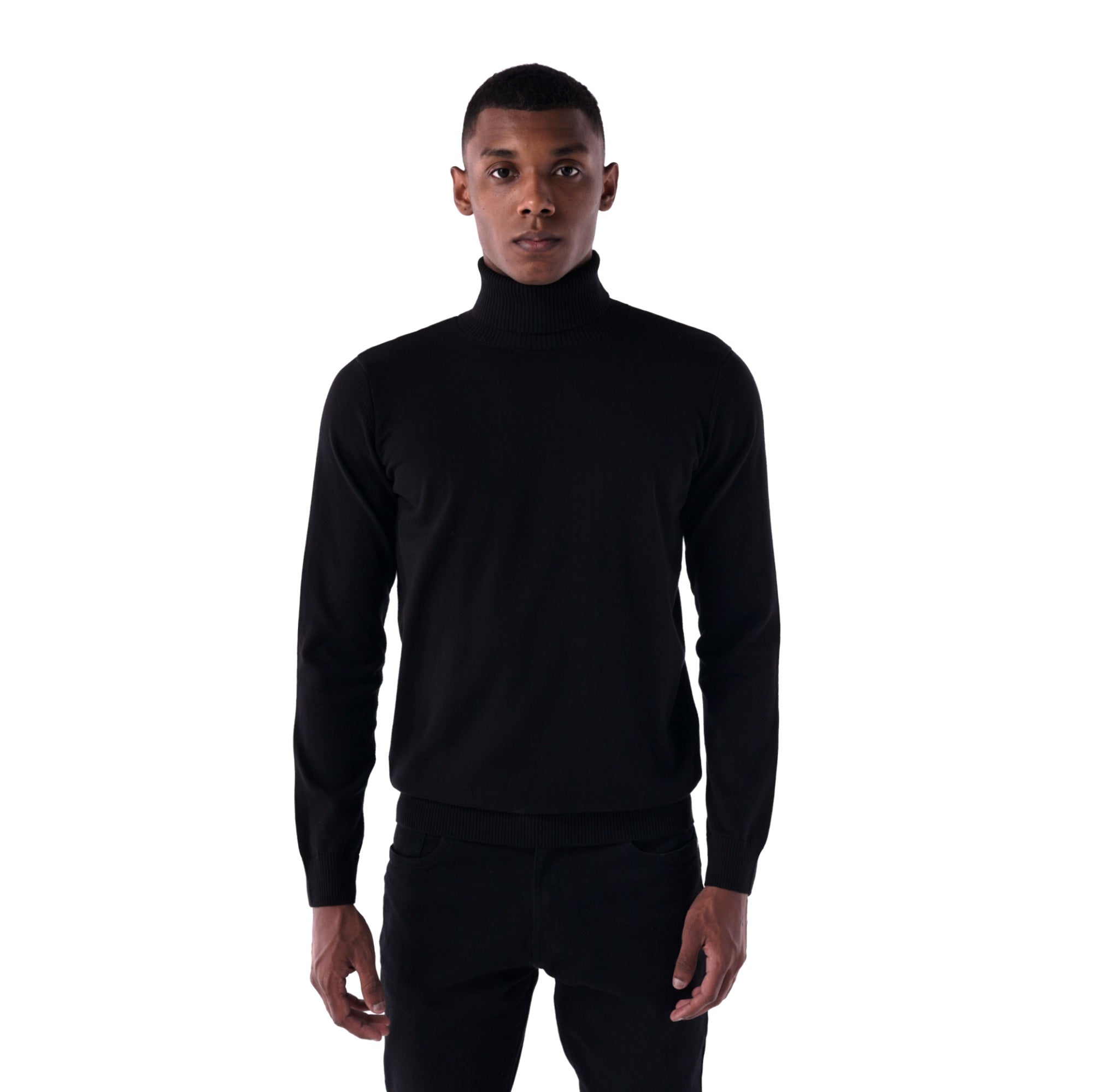 سترة محبوكة بياقة مدورة من SOLID