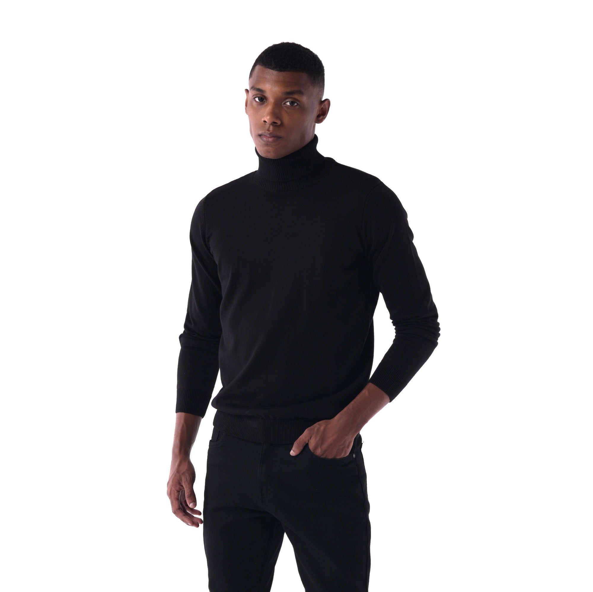 سترة محبوكة بياقة مدورة من SOLID