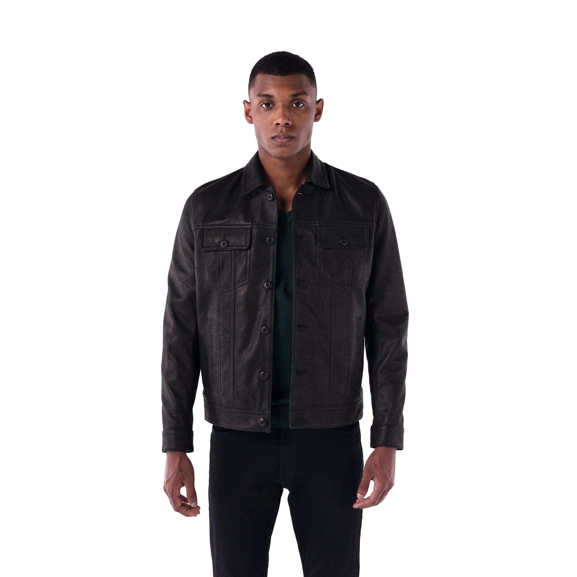 سترة الشاحنة الوعرة - إصدار جلد الحمل