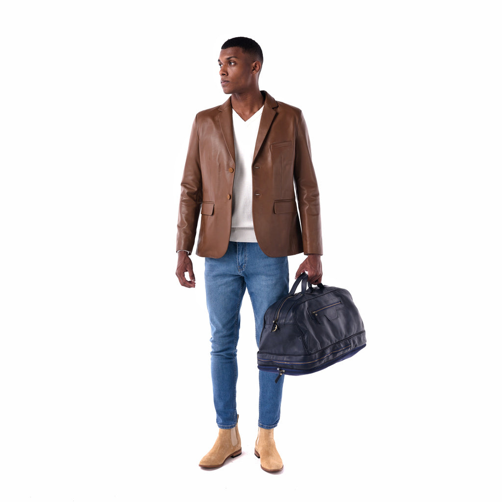 سترة جلدية رفيعة - إصدار جلد الحمل