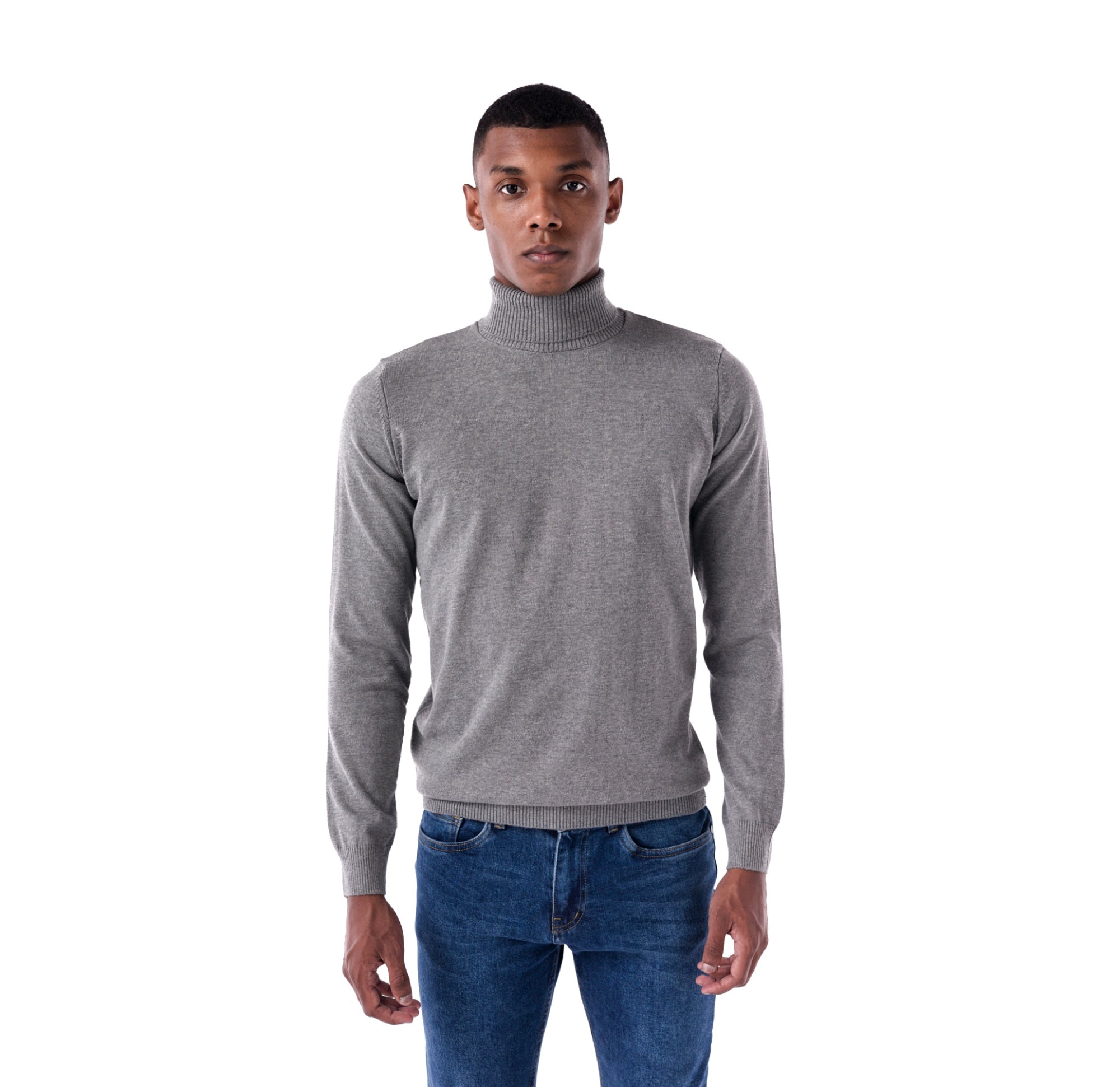 سترة محبوكة بياقة مدورة من SOLID