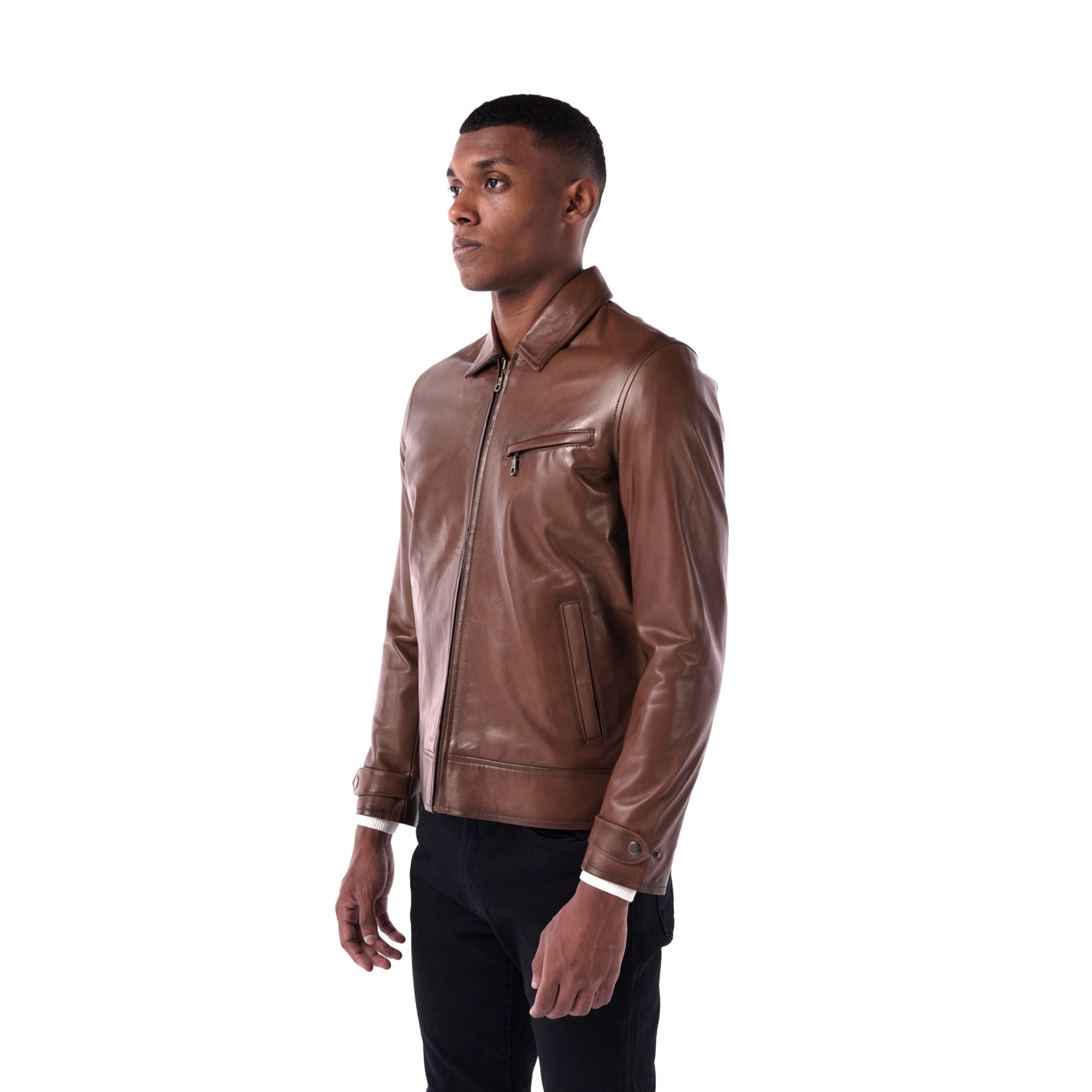 The Classic Collar Jacket – Lambskin Edition-3/4