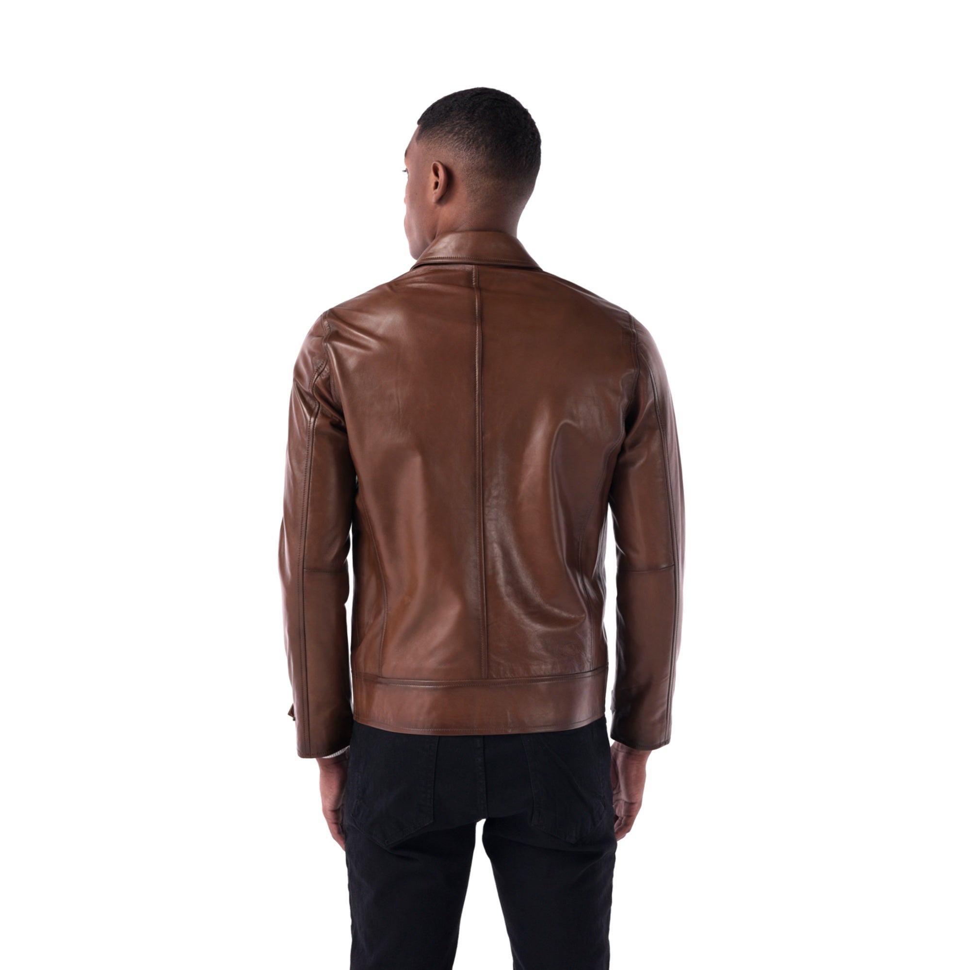 The Classic Collar Jacket – Lambskin Edition-back
