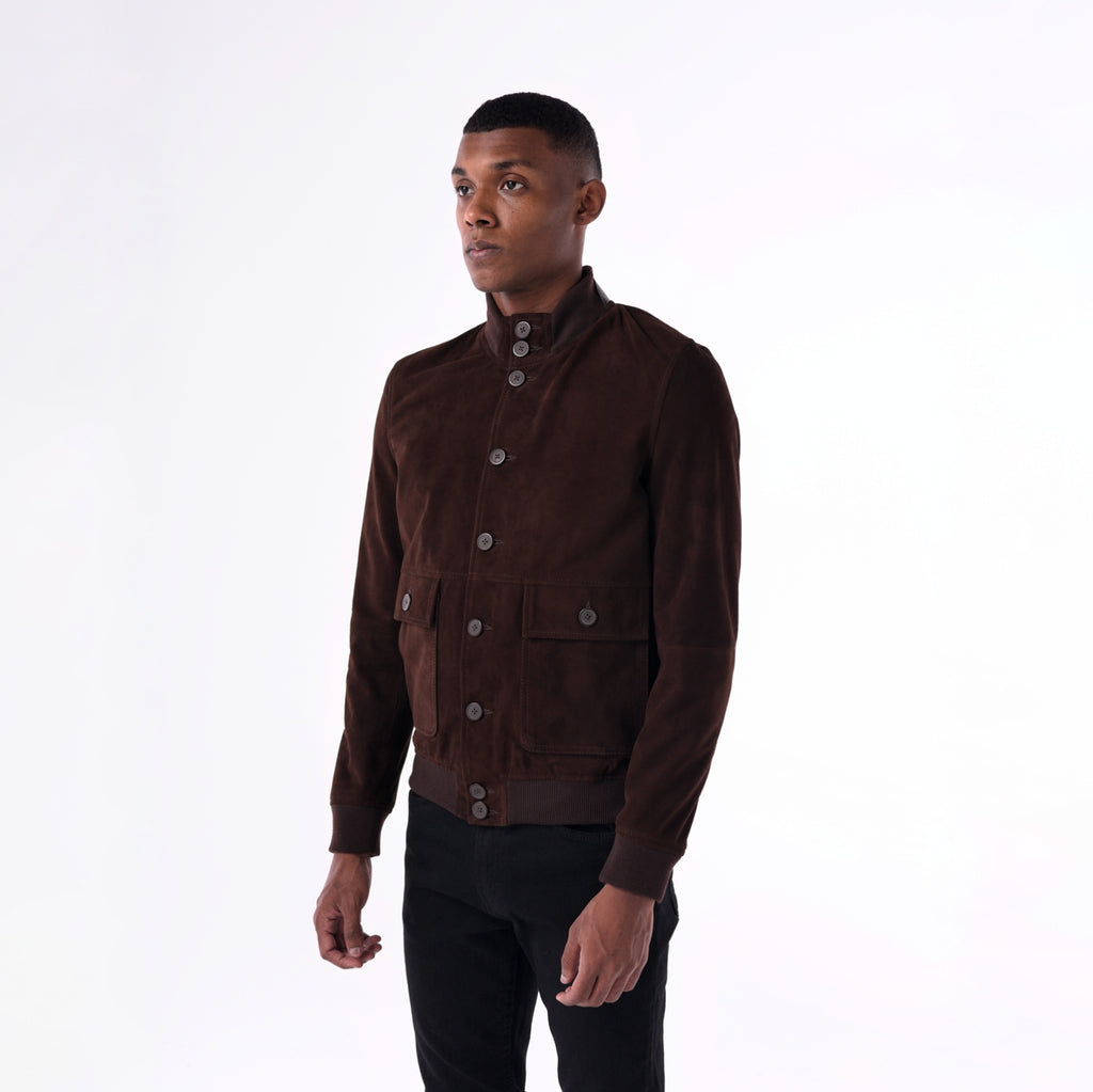 The Pilot Jacket - Goat Suede Edition