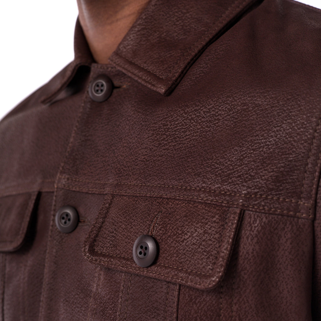 سترة الشاحنة الوعرة - إصدار جلد الحمل