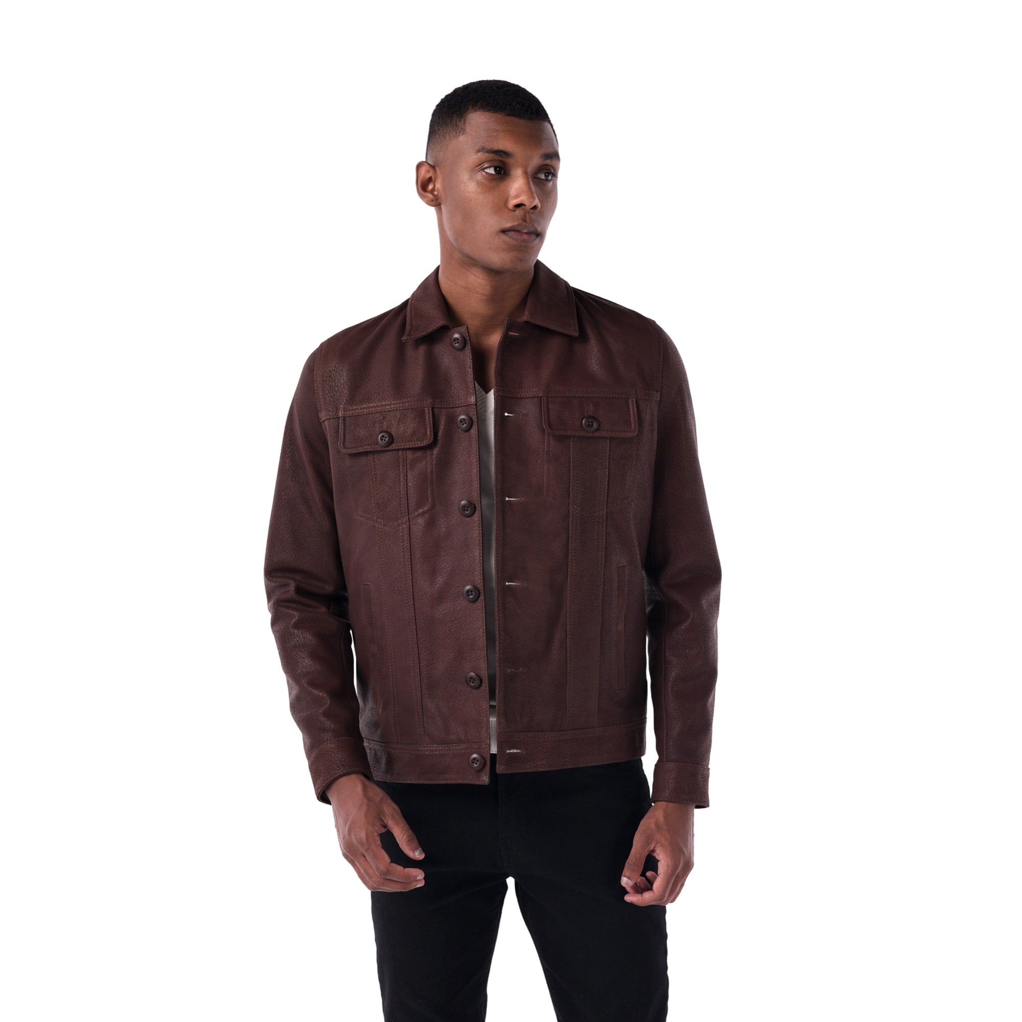 سترة الشاحنة الوعرة - إصدار جلد الحمل