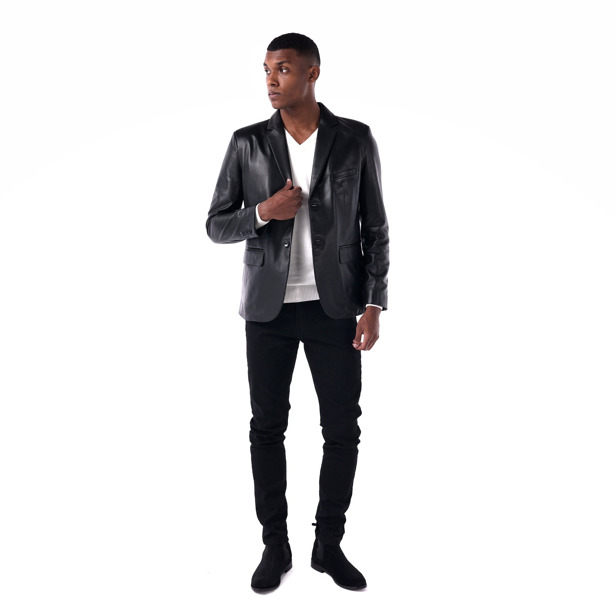 سترة جلدية رفيعة - إصدار جلد الحمل