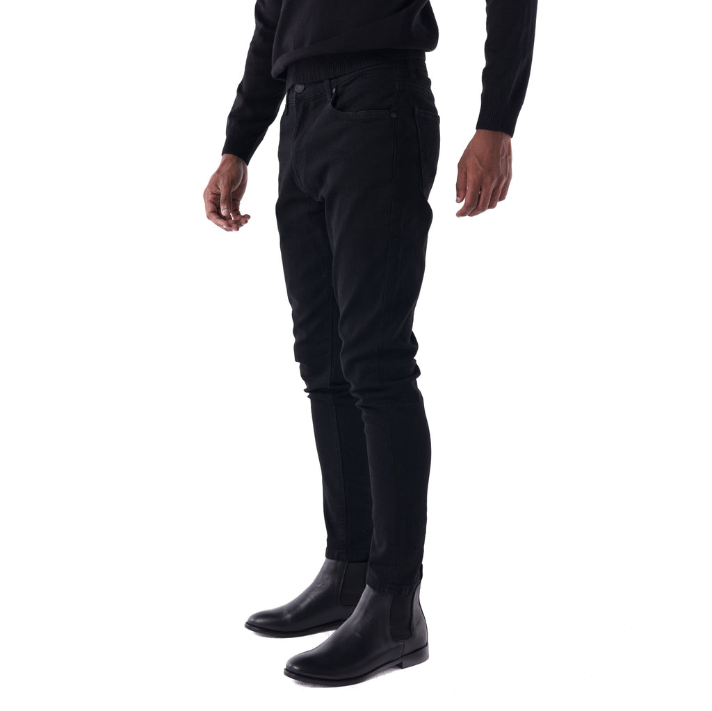 SOLID Black Skinny Jeans main
