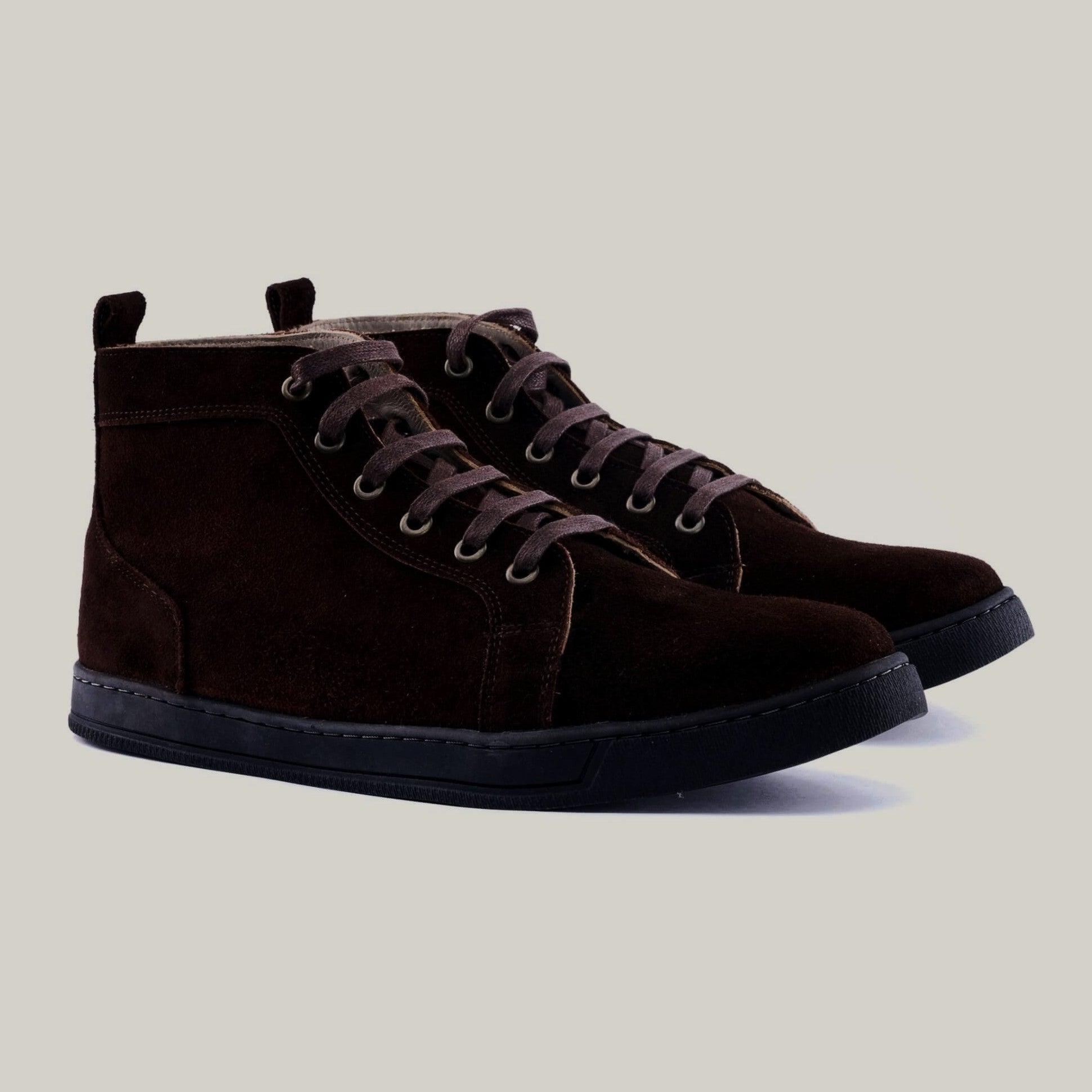 The Suede High-Top Sneaker