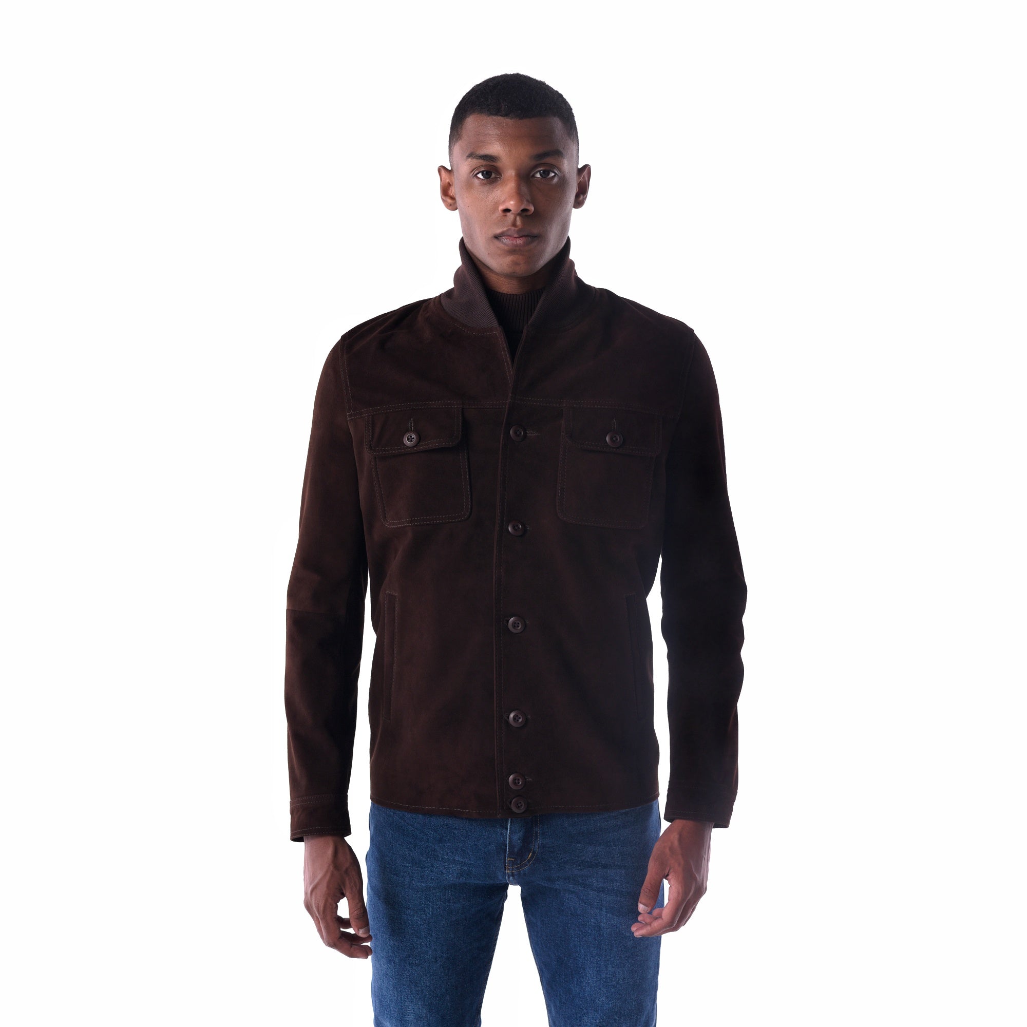 The Marrakesh Jacket - Suede Edition - brown - main