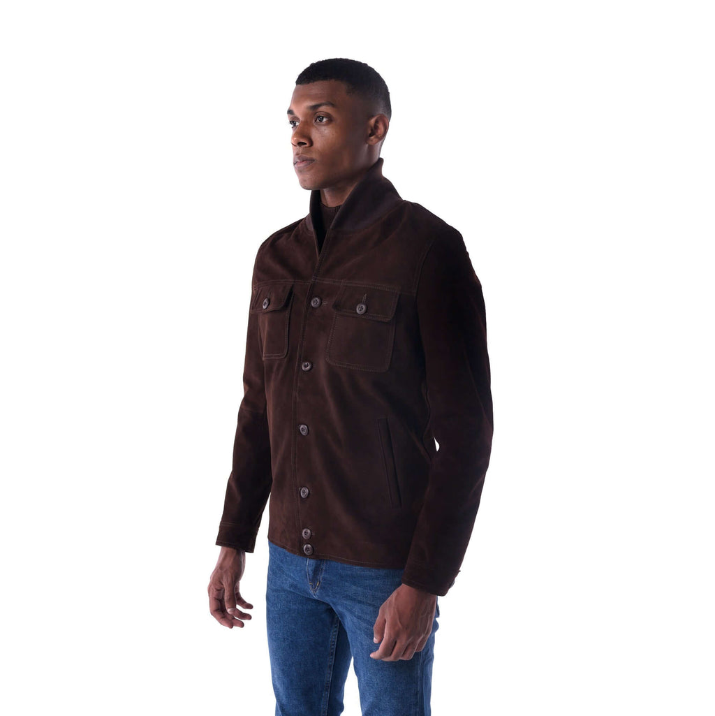 The Marrakesh Jacket - Suede Edition - brown - 3/4