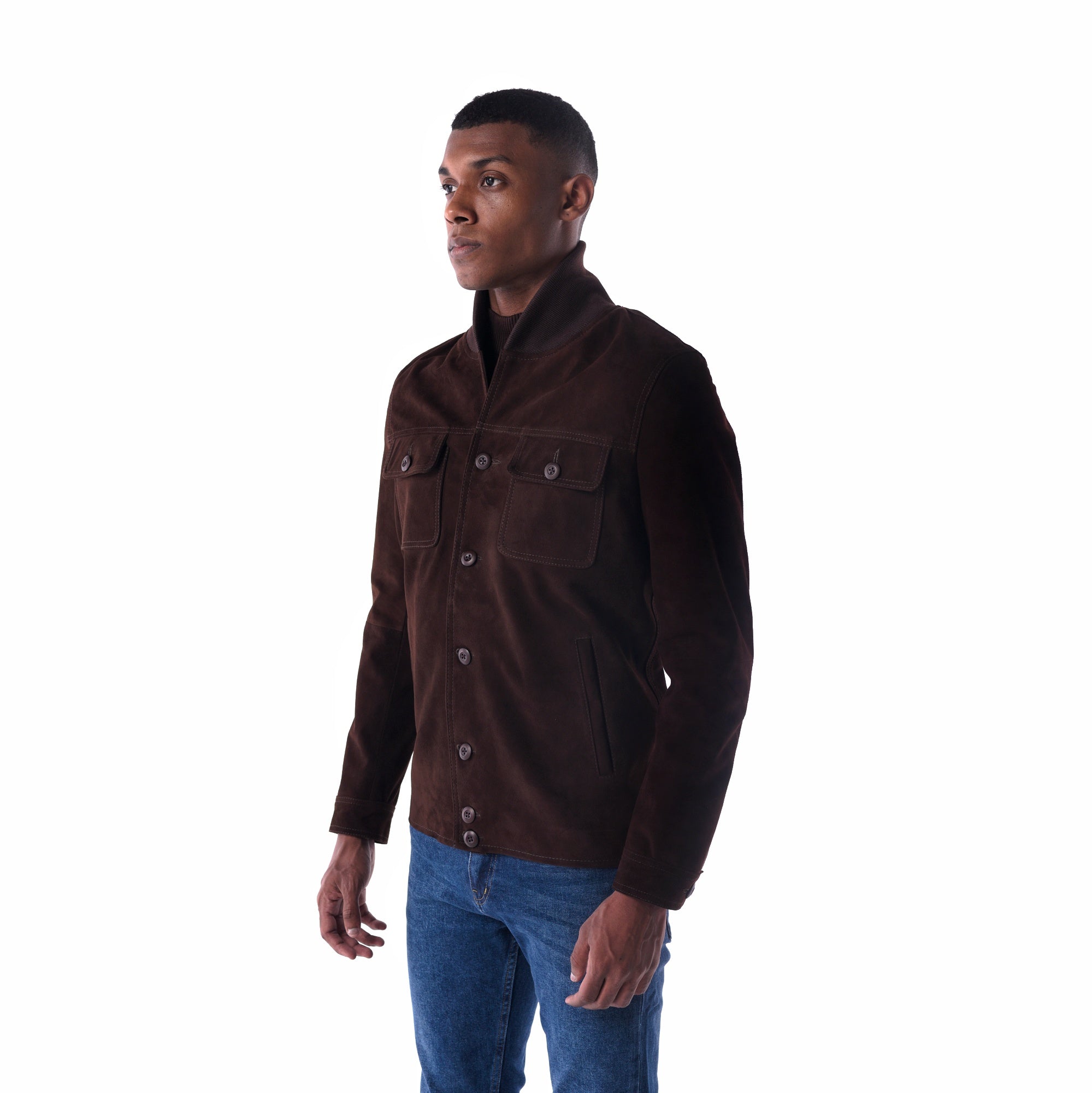 The Marrakesh Jacket - Suede Edition - brown - 3/4