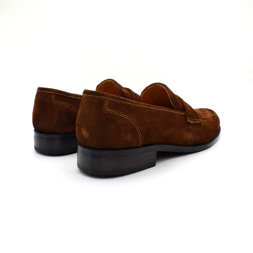The Classic Penny Loafers - Suede Edition