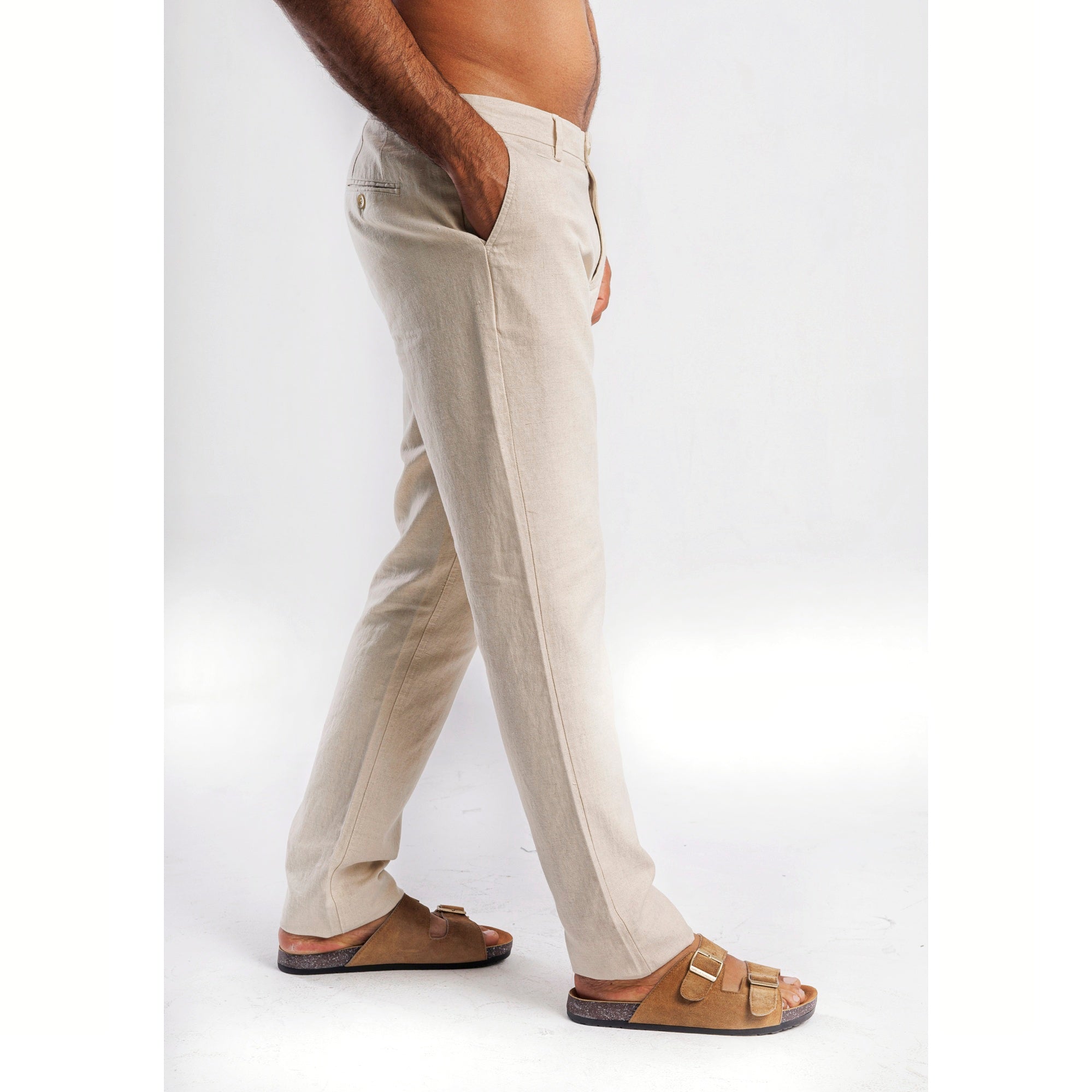 The Linen Pants - Tapered Fit