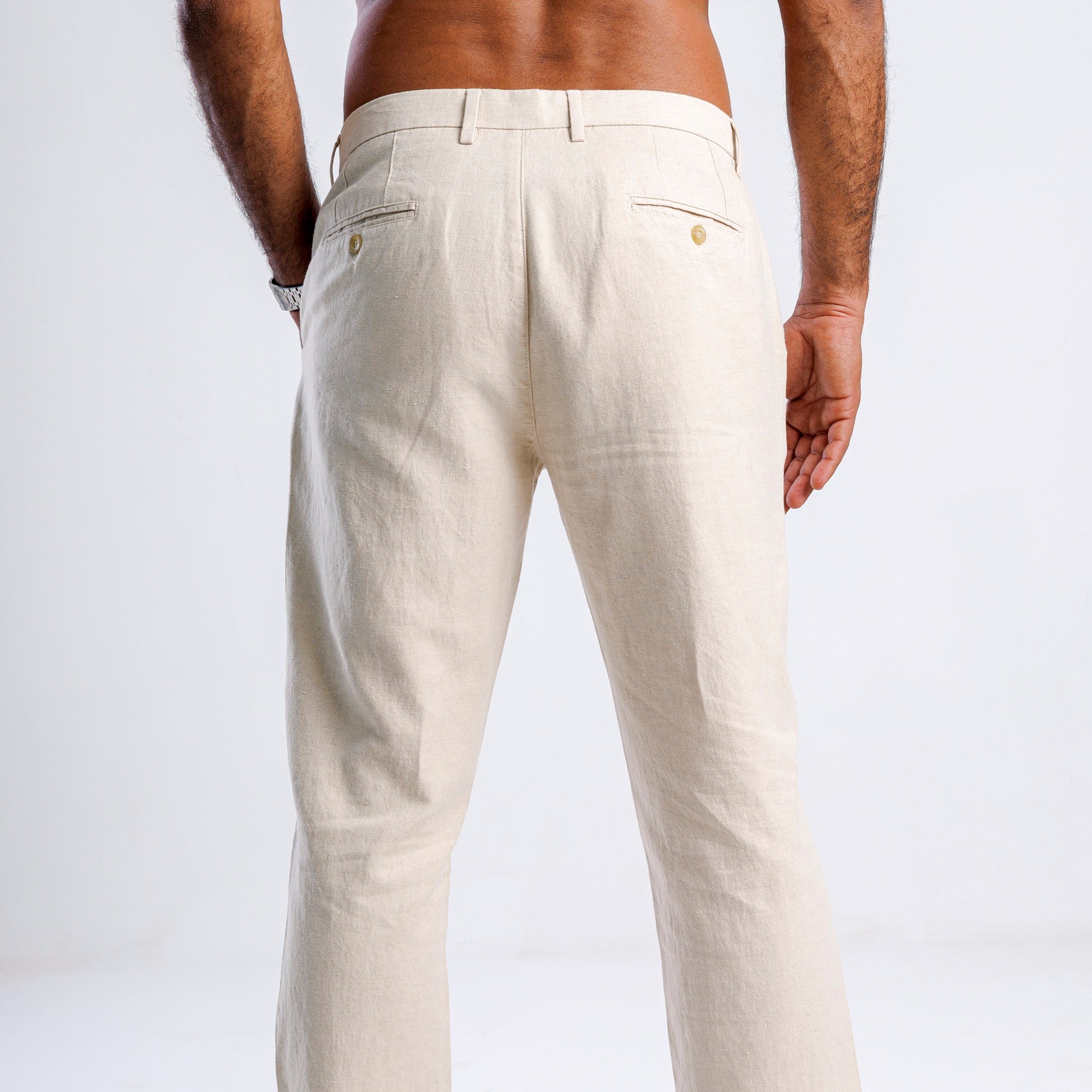 The Linen Pants - Tapered Fit