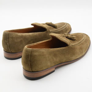 Luxe Calf Suede Tassel Loafers