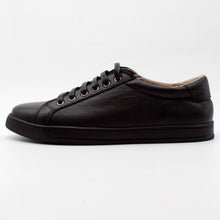 Load image into Gallery viewer, Calf Leather Low-Top Sneakers / Black Sole
