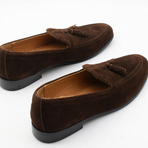 Luxe Calf Suede Tassel Loafers