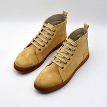 Load image into Gallery viewer, CALF SUEDE HIGH-TOP SNEAKERS
