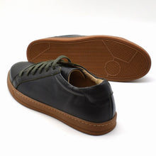 Load image into Gallery viewer, CALF LEATHER SNEAKERS - GUM SOLE
