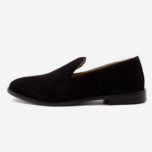 CALF SUEDE VELVET LOAFERS