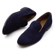 Load image into Gallery viewer, CALF SUEDE VELVET LOAFERS
