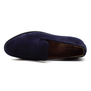 CALF SUEDE VELVET LOAFERS