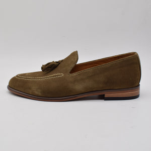 CALF SUEDE TASSEL LOAFERS