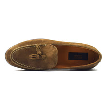 Load image into Gallery viewer, Calf Suede Tassel Loafer
