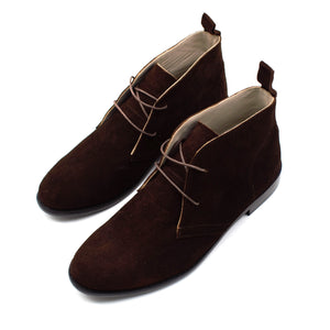 CALF SUEDE CHUKKA BOOTS