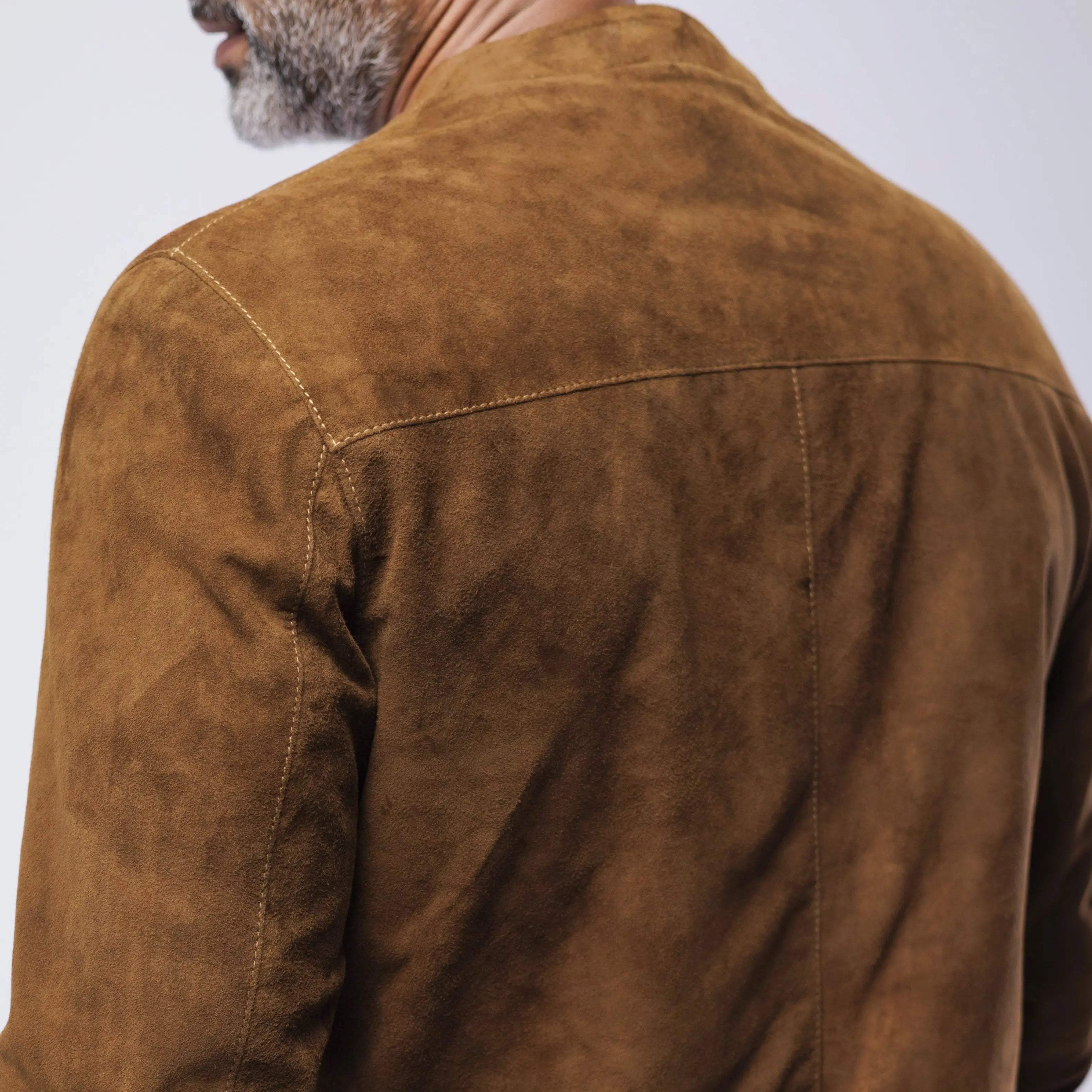 GOAT SUEDE CARDIGAN SOLID essentials