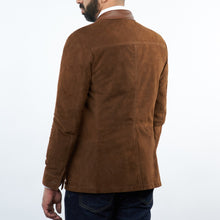 Load image into Gallery viewer, Goat Suede Safari Jacket / Blazer SOLID essentials
