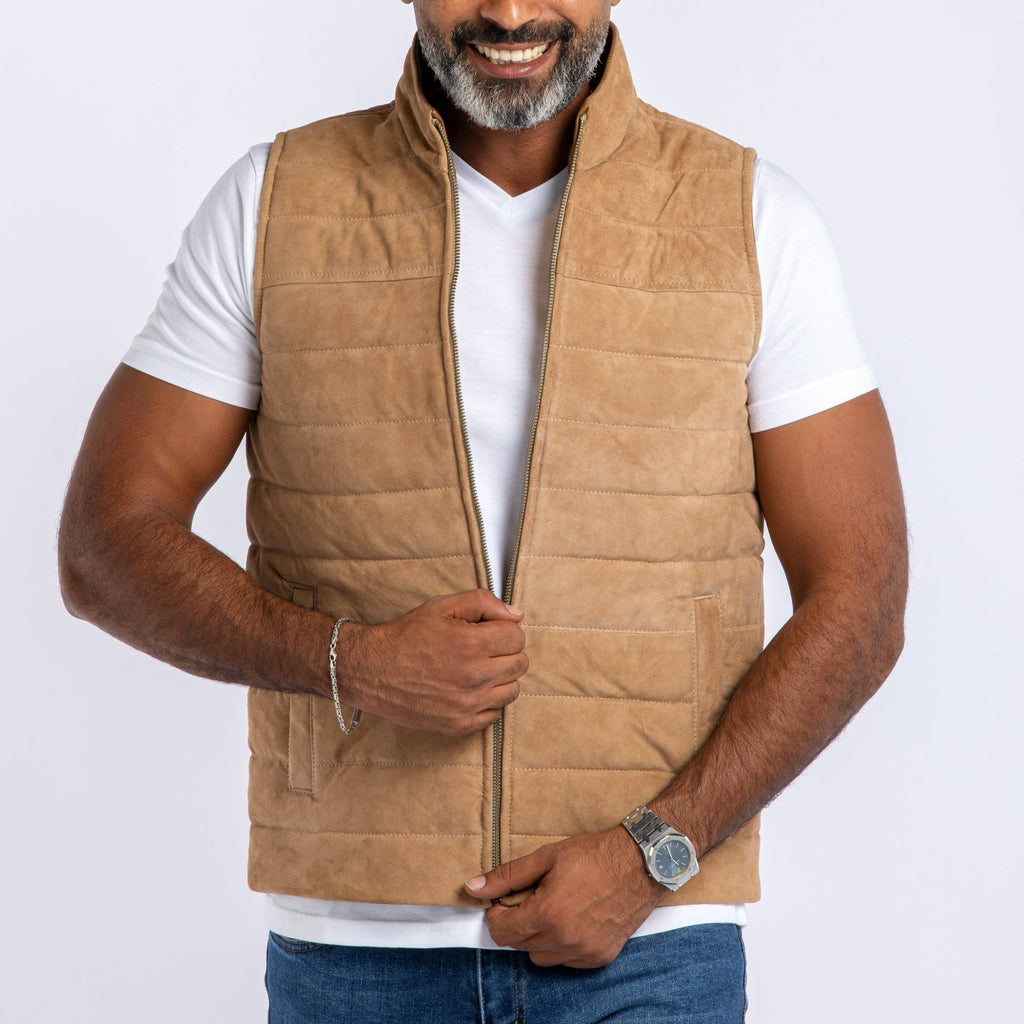 Goatskin Suede Vest (Last Pieces) SOLID essentials