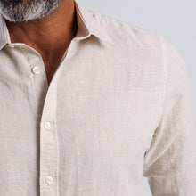 Load image into Gallery viewer, Linen Blend Slim Fit Shirt
