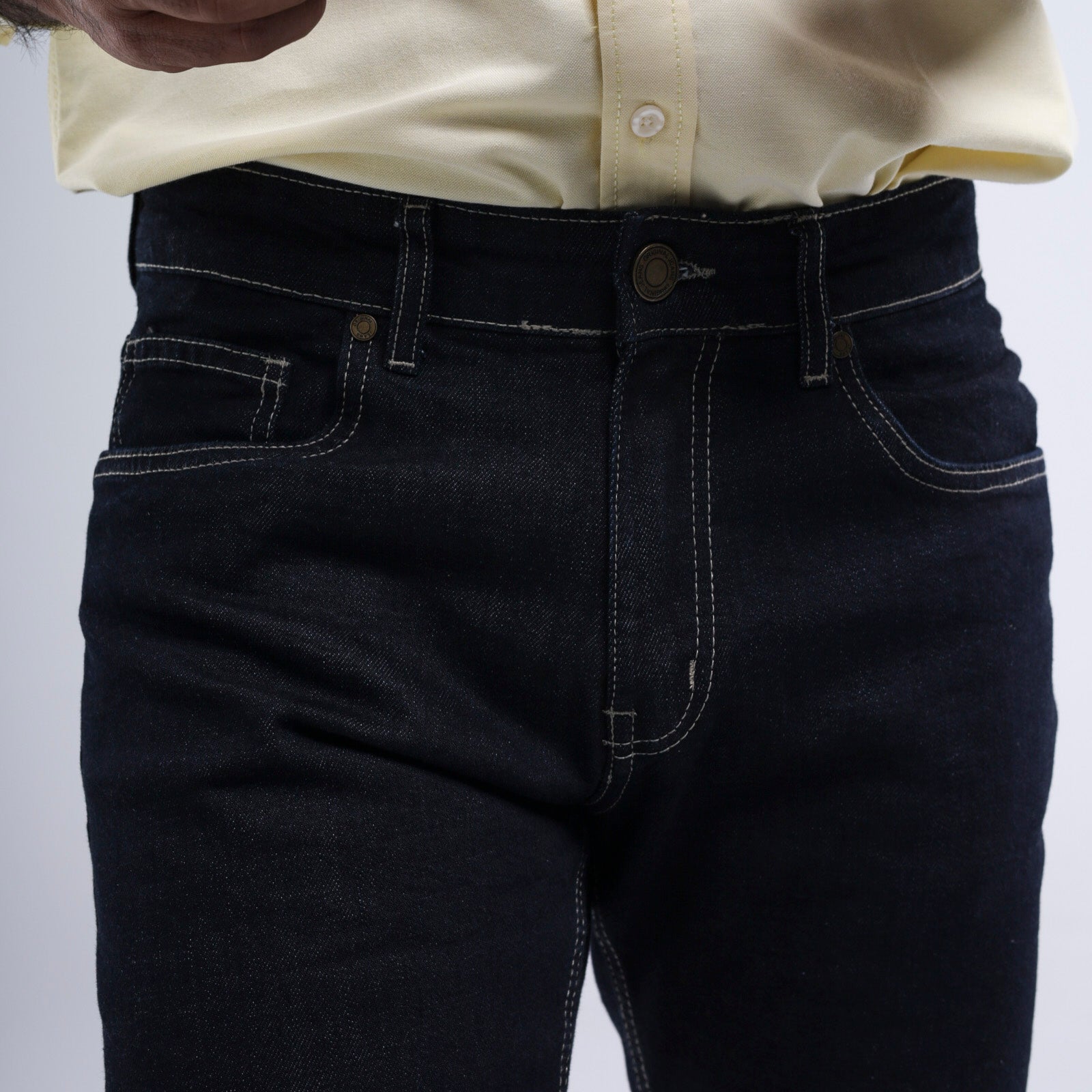 Slim Denim with Contrast Stitch