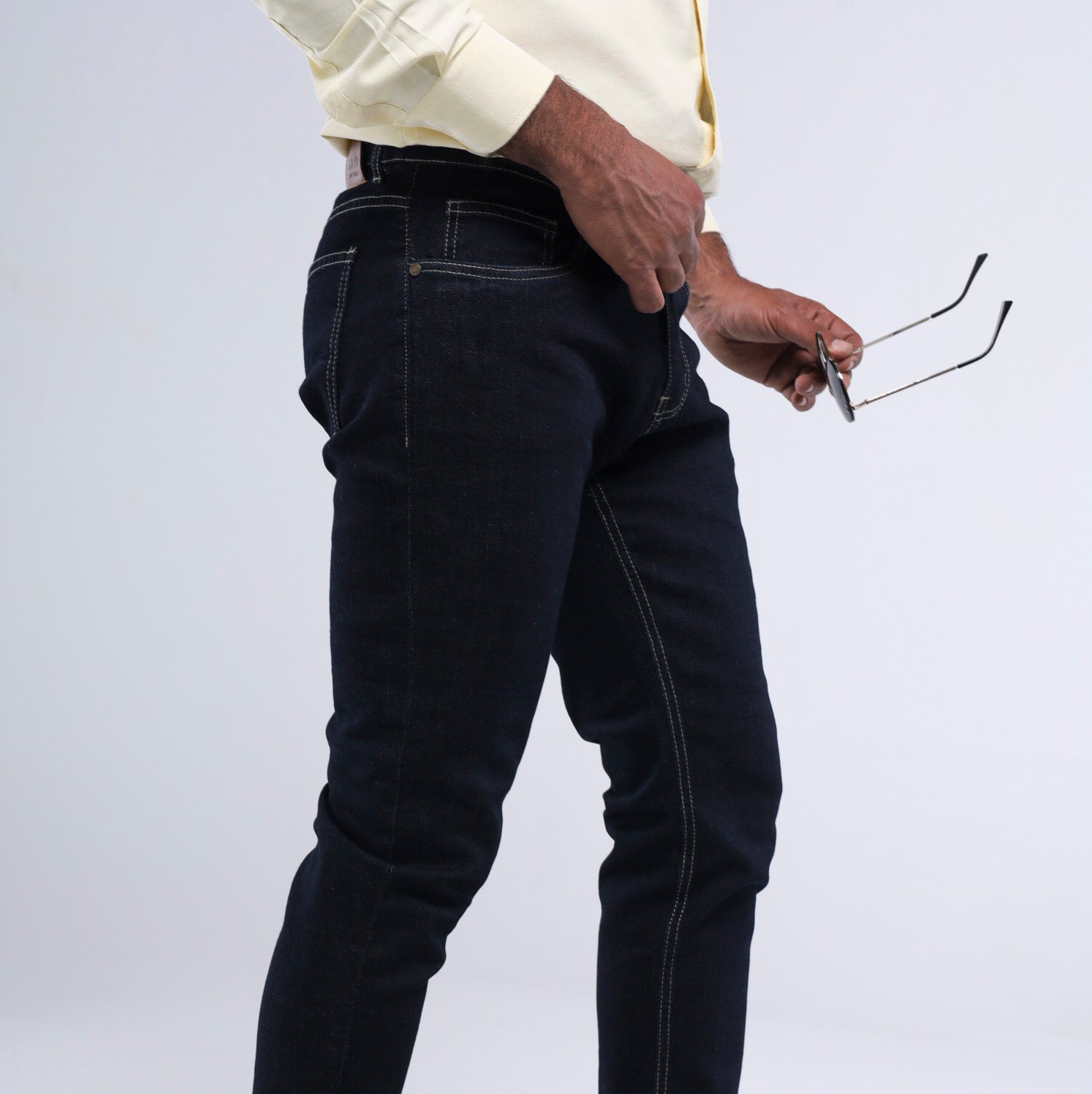 Slim Denim with Contrast Stitch
