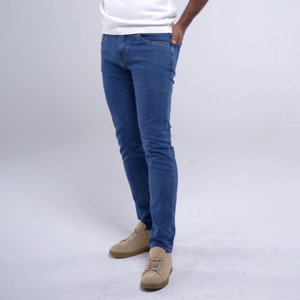 Raw Denim Slim Jeans – 11 oz.