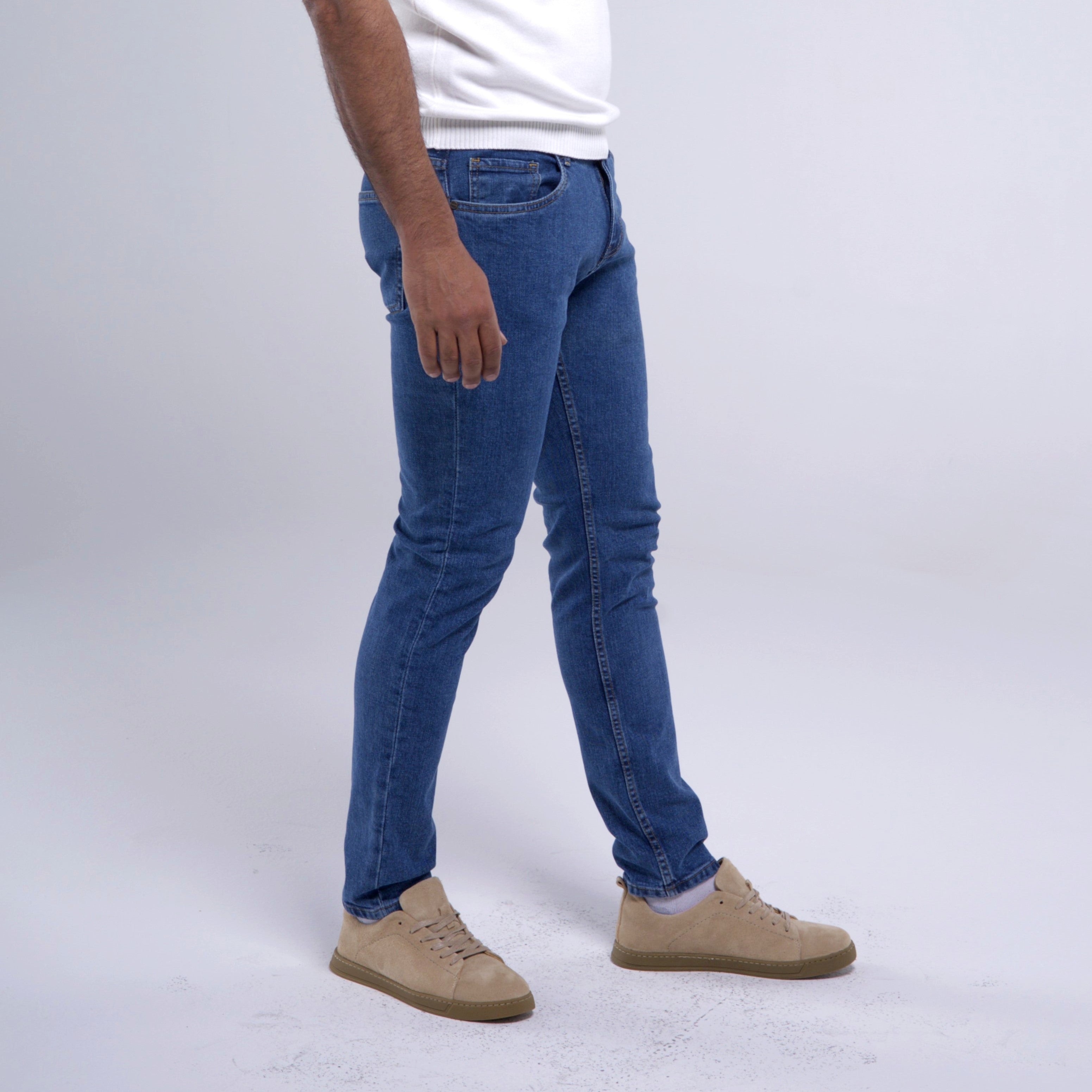 Raw Denim Slim Jeans – 11 oz.