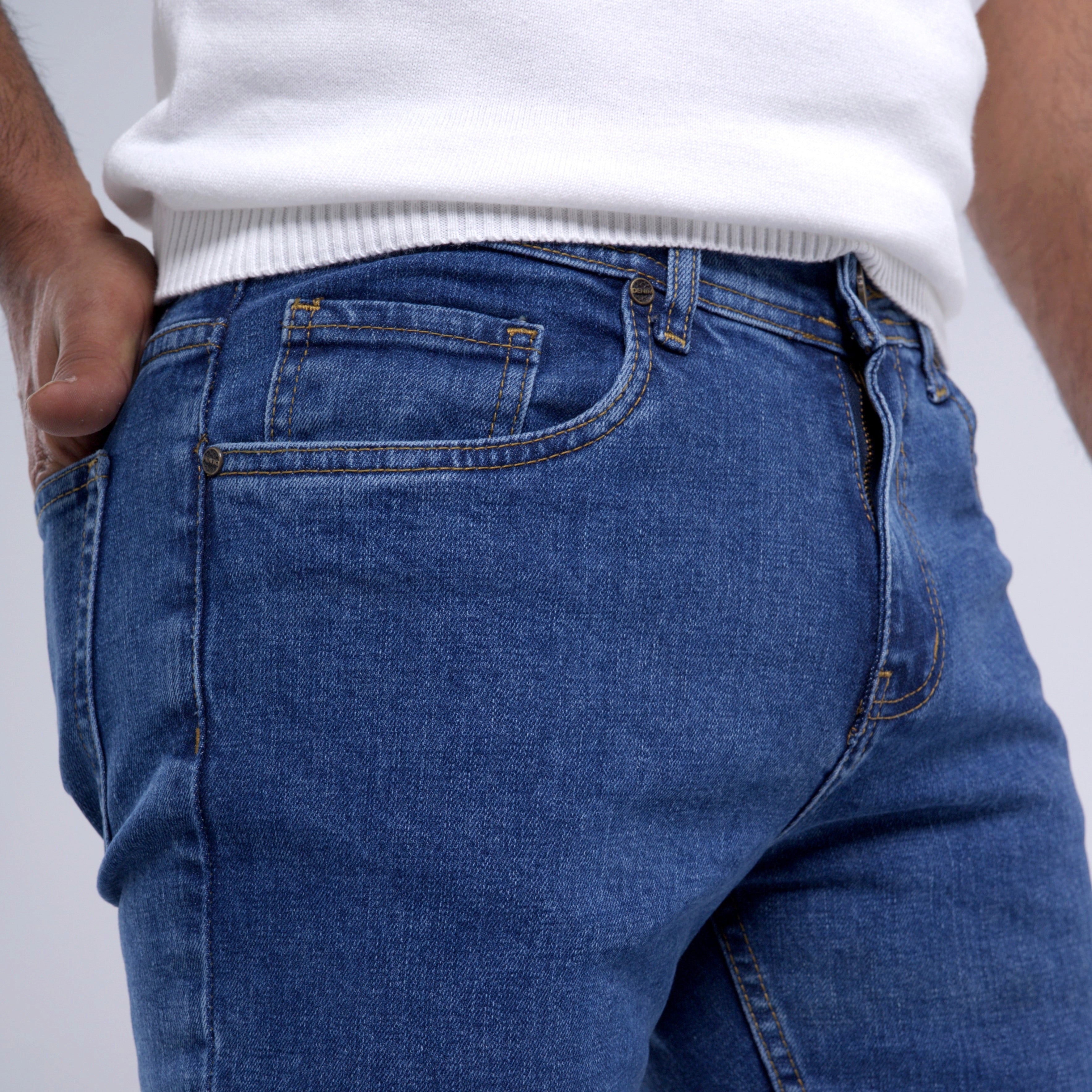 Raw Denim Slim Jeans – 11 oz.