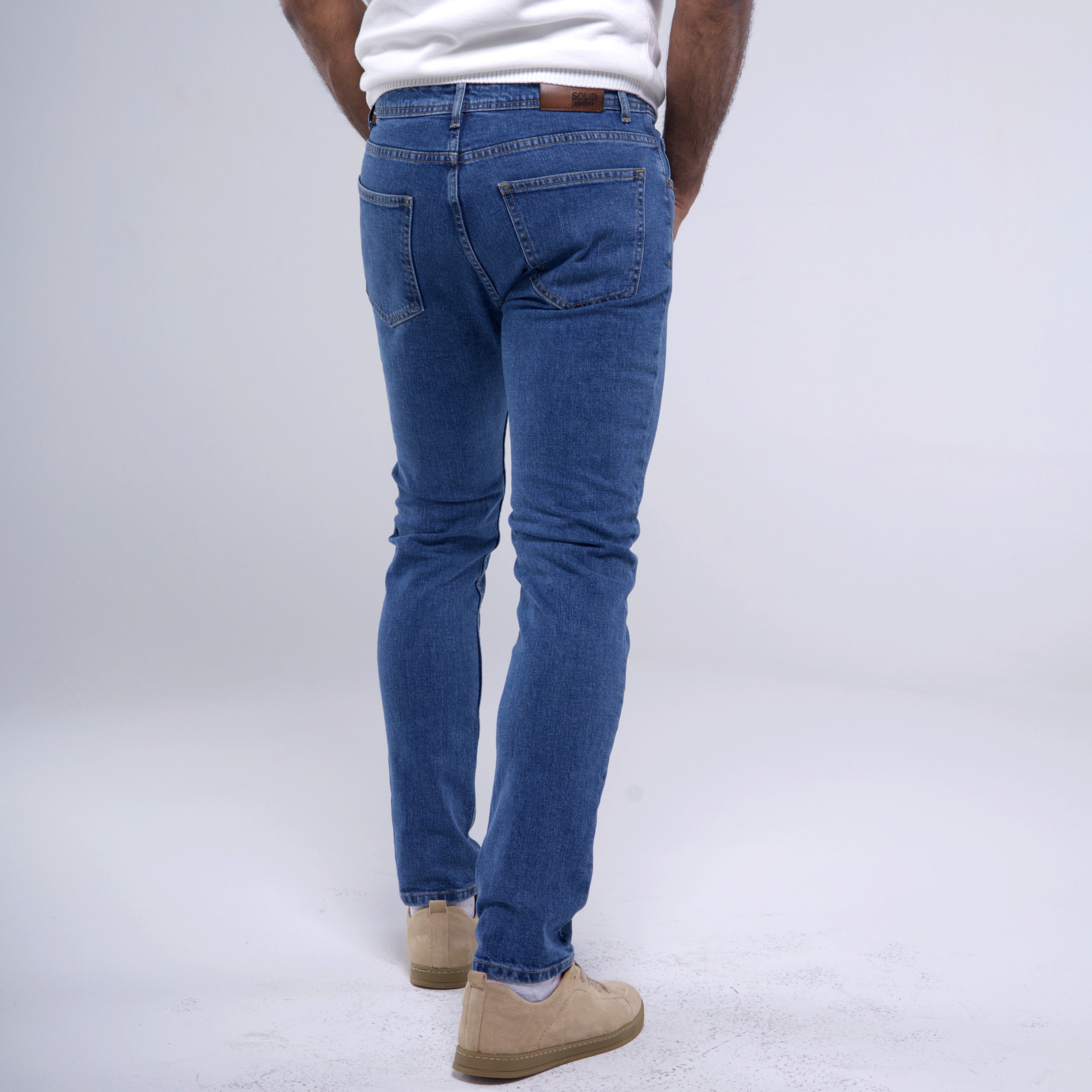 Raw Denim Slim Jeans – 11 oz.