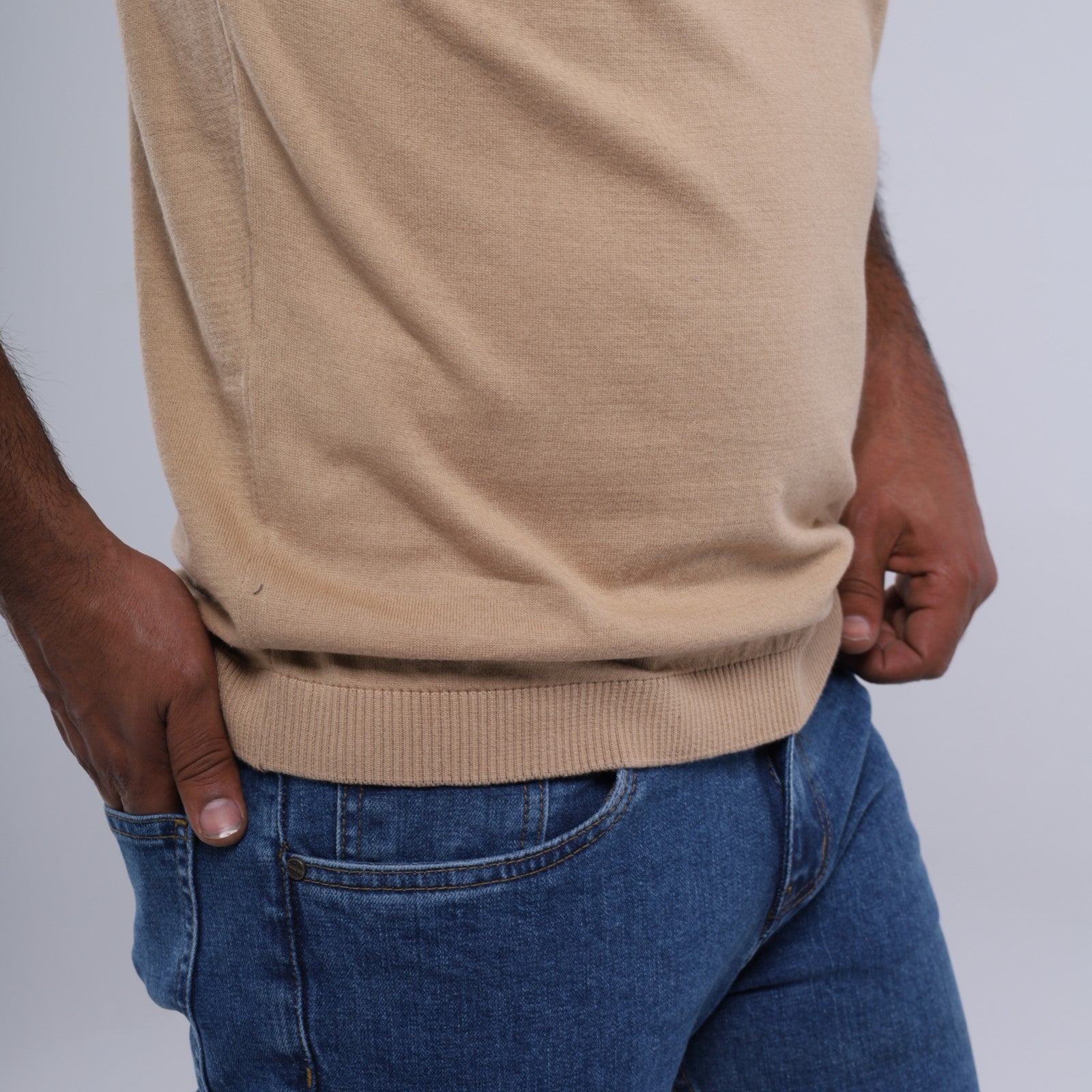 FlowKnit™ Relaxed V-Neck Polo