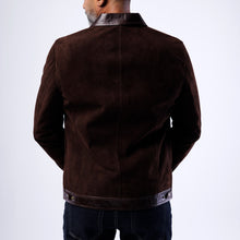 Load image into Gallery viewer, SUEDE LEATHER DETAILED BLOUSON JACKET
