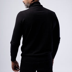 TURTLENECK COTTON PULLOVER