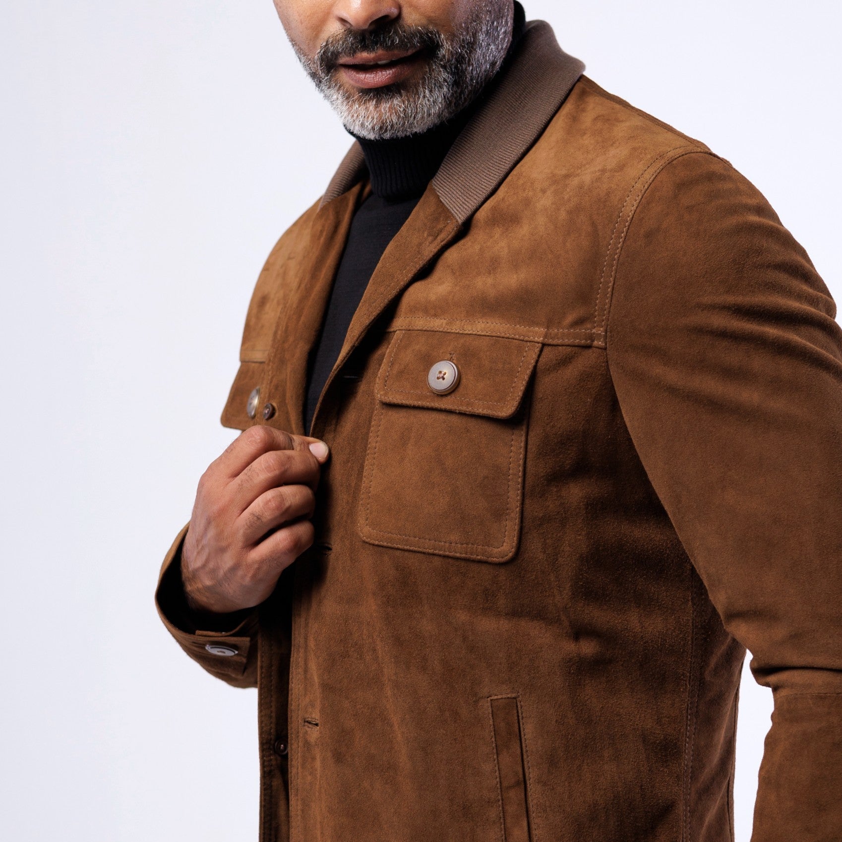 جاكيت مراكش - إصدار جلد سويدي