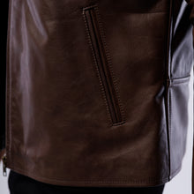 Load image into Gallery viewer, COW LEATHER BLOUSON JACKET
