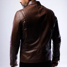 Load image into Gallery viewer, COW LEATHER BLOUSON BIKER JACKET
