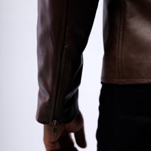 Load image into Gallery viewer, Cowskin Blouson Biker Jacket
